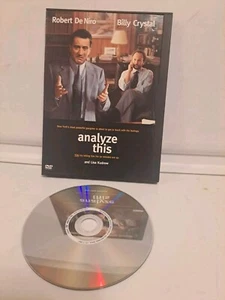 Analyze This DVD 1999 WIDESCREEN Robert DeNiro  Billy Crystal - Imagen 1 de 1