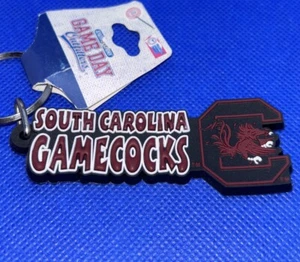 South Carolina Gamecocks Gameday Outfitters Rubber Keychain NCAA College - Picture 1 of 7