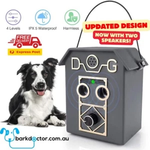 ¡Lo más vendido! CASA DE LADRIDOS ULTRASÓNICOS DE 2 ALTAVOCES *DISPOSITIVO ANTILADRIDOS PARA PERROS MÚLTIPLES - Imagen 1 de 10