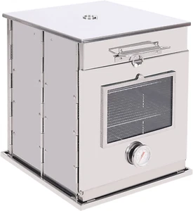 Portable Stainless Steel 304 Fastfold Camping Oven with Mesh Ideal for Propane S - Picture 1 of 12