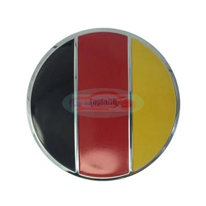 4x Tapacubos centrales de rueda de 55 mm DE Alemania bandera terrestre emblema insignia pegatina - Imagen 1 de 5