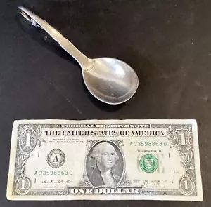 Georg Jensen Denmark Antique Sterling Silver Pea Pod Spoon #No. 21 - Picture 1 of 6