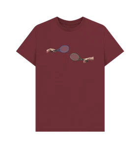 PREMIUM OFFICIAL APOH apoh The Creation Of Tennis Red T-Shirt - Picture 1 of 3