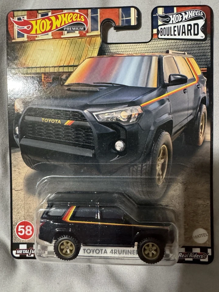 Toyota 4 Runner #58 Real Riders 2020 Hot Wheels Premium Boulevard Foto 1 de 1