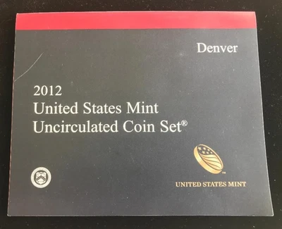 2012 UNCIRCULATED COIN SET ~ DENVER ~ 14-COIN SET ~ U.S. MINT PACKAGING - Image 1 of 4