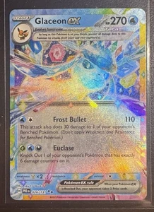 Play! Pokemon Preispaket Serie 7 Prismatic Evolutions 026/131 Glaceon ex - Bild 1 von 1