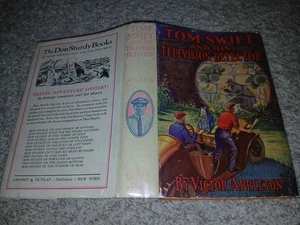 Tom Swift and His Television Detector 1933 1st Printing Pretty Book & Jacket! - Picture 1 of 5