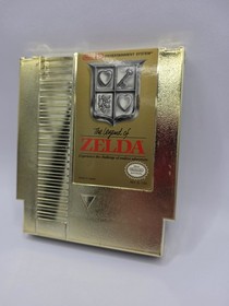 The Legend Of Zelda (Nintendo NES, 1987) Gold Cartridge Only Authentic Tested