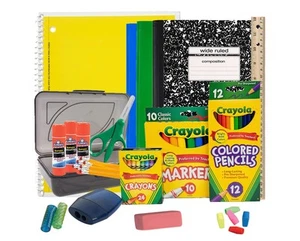 Back to School Supplies Bundle for Elementary Grades K-5 - School Supply Kit ... - Picture 1 of 8