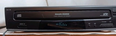 Philips Magnavox CDC735 5-Disc CD Changer No Remote Tested Works - Image 1 of 4