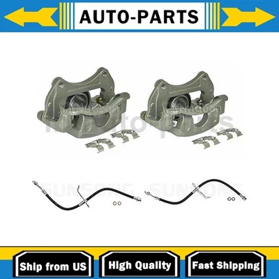 Pinza de freno delantera con mangueras lado conductor pasajero se adapta a Hyundai Sonata 2,0 L_ Foto 1 de 4