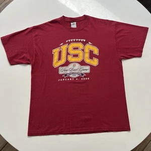 Vintage USC Trojans Shirt Mens XL Rose Bowl NCAA Football 2006 Tee 2000s - Picture 1 of 8