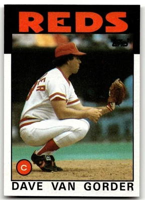 Dave Van Gorder - #143 - 1986 Topps - Topps - Image 1 of 2