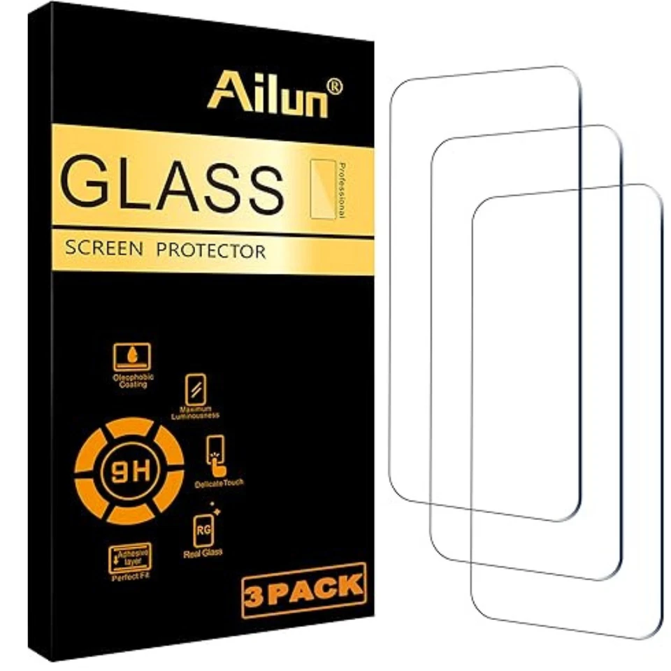 Ailun 4326558657 Protector Pantalla para iPhone 7 Plus, 8 - Transparente (Paquete de 3) Foto 1 de 4