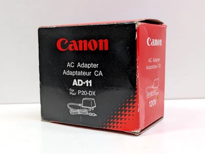 Adaptador de CA Canon AD-11 fabricante de equipos originales para calculadora P22-DH, P32-DH, P20-DX fuente de alimentación de 6 V Foto 1 de 3