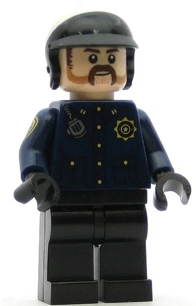 LEGO Batman Super Heroes Minifigura GCPD Oficial de Policía (853651) Foto 1 de 1