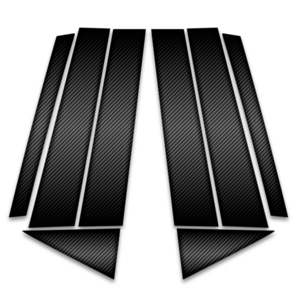 8pc Carbon Fiber Pillar Post Covers for 2014-2019 Kia Soul - SRC0767 - Image 1 of 1