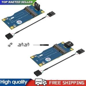 Mini PCI-E To USB 2.0 Adapter with SIM Card Slot Data Transmission Adapter #g - Picture 1 of 13