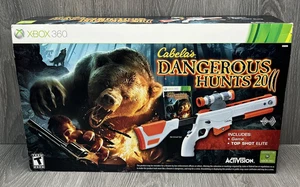 Cabela's Dangerous Hunts 2011 Xbox 360 Top Shot Elite Wireless Gun - NO GAME - Picture 1 of 19