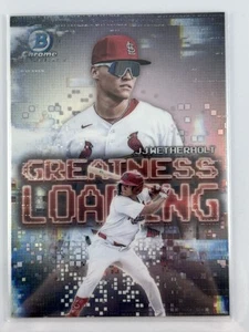 2025 Bowman - Greatness Loading JJ Wetherholt #GL-17 (RC) - Picture 1 of 2