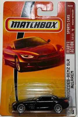 Matchbox 2009 Sports Cars Mercedes Benz SLR McLaren Black #13 - Image 1 of 4