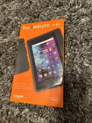 Amazon Fire 7 Kids Pro 11th Gen 16GB, Wi-Fi, 7" - Black - Image 1 of 3