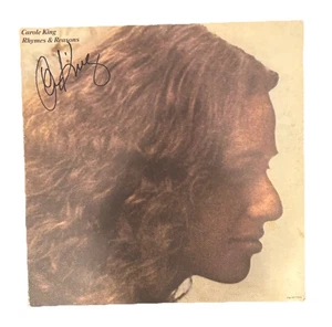 Carole King Music Legend Signed Autographed Rhymes & Reasons Vinyl Album - Picture 1 of 1