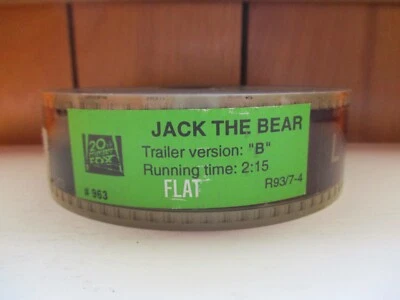 JACK THE BEAR ORIGINAL 1993 35MM MOVIE TRLR/FLAT DANNY DEVITO EX-NM - Image 1 of 4