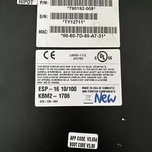 HUB SÉRIE 16 PORTS EQUINOX 790192-008 ESP-16 ESP 10/100 - Photo 1/11