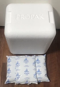 PROPAK Styrofoam Insulated Cooler Chest - Picture 1 of 9