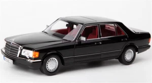 para NOREV para Benz para 560SEL para W126 S 1989 Rojo Interior Mate Ruedas 1:18 Coche - Imagen 1 de 10