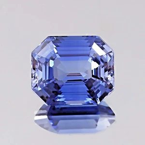 Zaffiro blu scintillante naturale del Kashmir certificato EGL AAA + pietra preziosa sciolta - Foto 1 di 6