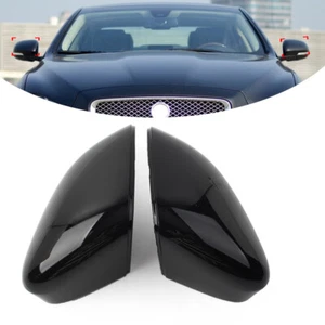 Rear Wing Mirror Housing Cover For Jaguar XJ XJR XF XFR XFR-S XK XKR-S I-Pace XE - Picture 1 of 9