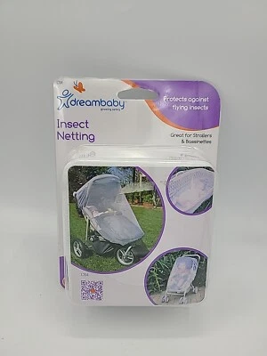 Red para insectos Dreambaby para cochecitos, patios de juego, portadores y viajes NUEVO Foto 1 de 2