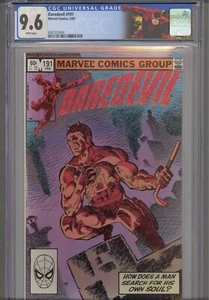 Daredevil #191 CGC 9.6 1983 Marvel Last Frank Miller Issue Custom Label - Picture 1 of 2