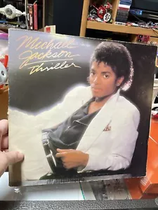 Michael Jackson Thriller Vinyl LP Pop Classic Epic Record 1982 Inner Record R&B - Picture 1 of 11