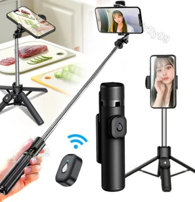 SMARTPHONE SELFIE STICK BLUETOOTH STATIV TELESKOP STANGE FERNBEDIENUNG HANDY DHL - Bild 1 von 4