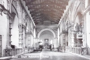 Cartolina - Rimini - Tempio Malatestiano - Interno - 1964 - Foto 1 di 2