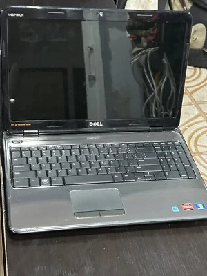 Dell Inspiron M5010 Model P10F 15.6 Screen Red -Locked- FOR PARTS ONLY - Image 1 of 4