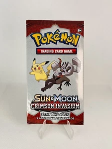 Pokémon TCG - Sealed Crimson Invasion Sampling Pack - Brand New Booster - NM - Picture 1 of 7
