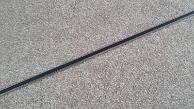 Panel de puerta trasera lateral izquierdo genuino Austin Maxi tira de moldura cromada - Imagen 1 de 4