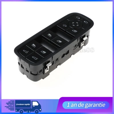 BOUTON INTERRUPTEUR LEVE VITRE POUR PORSCHE 971 959 858 PANAMERA CAYENNE NEUF - Immagine 1 di 4