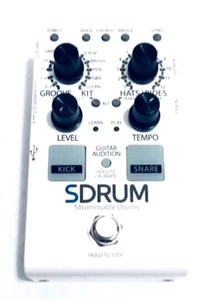 DigiTech SDRUM Multi Effect Automatic Drum Machine Pedal - In Box - Picture 1 of 3