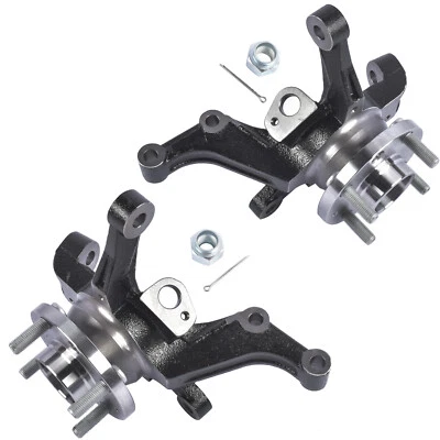 2x Front Steering Knuckle Assembly Left & Right for Chevy Aveo Aveo5 Pontiac G3 - Image 1 of 4