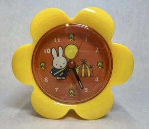 Miffy Bunny Rabbit Mini Yellow Flower Clock Circus Balloon Lion - NOT WORKING - Picture 1 of 16