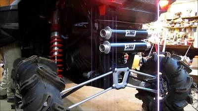 HMF Performance Dual Exhaust Polaris Rzr Xp 1000 1000Xp Rrz1000xp Black Foto 1 de 4