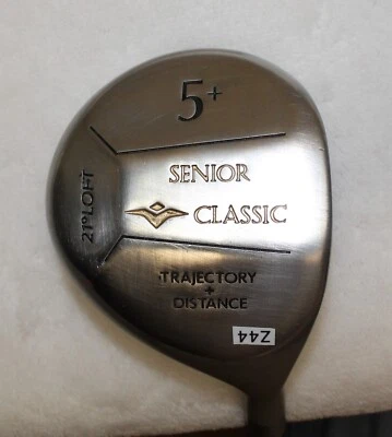 */NUEVO AGARRE - Senior Classic 21* #5+ FW - RH - Para hombres - Grafito - Seniors Flex #Z44 Foto 1 de 4