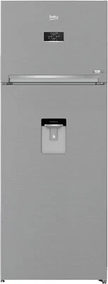 Beko Frigorifero Doppia Porta 455 Lt Classe E No Frost Metal Look RDNE455E40DXBN - Immagine 1 di 4