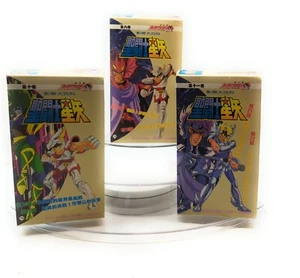 3 X Knights of the Zodiac VHS Anime Japan Cardboard Sleeves Rare - Picture 1 of 7