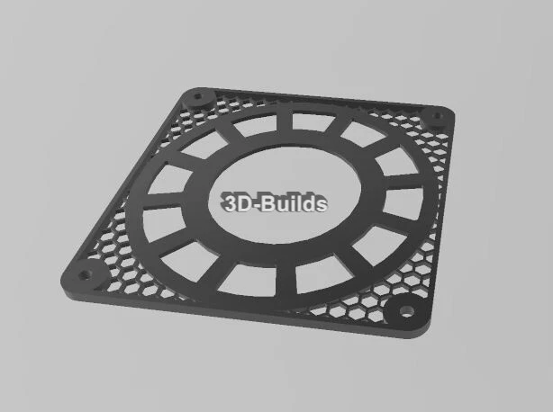 3D BUILDS Iron Man Arc Reactor Fan Grill Cover Custom Mod Gaming PC 80mm 92mm 120mm 140mm